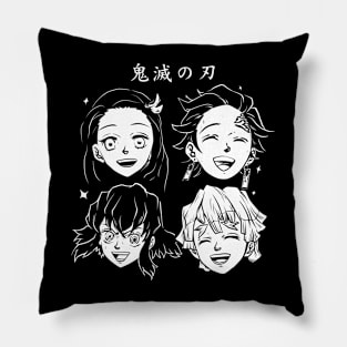 Aesthetic Trio Demon Hunter Pillow