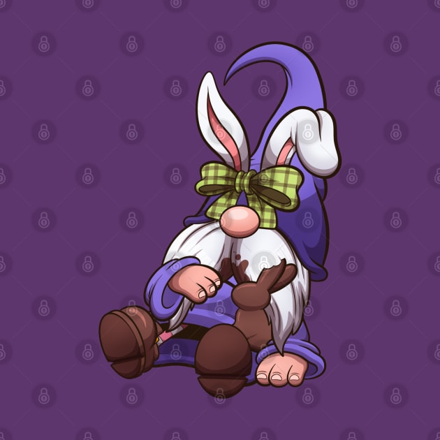 Easter Gnome Who Ate Too Much Chocolate by TheMaskedTooner