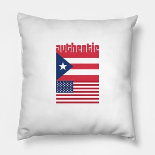 Proud to be Puerto Rican Pillow