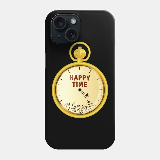 Happy Time Phone Case by designbek