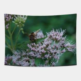 Bee On Water Hemp Tapestry