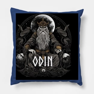 Odin Allfather God Norse Mythology Asgardians Pillow