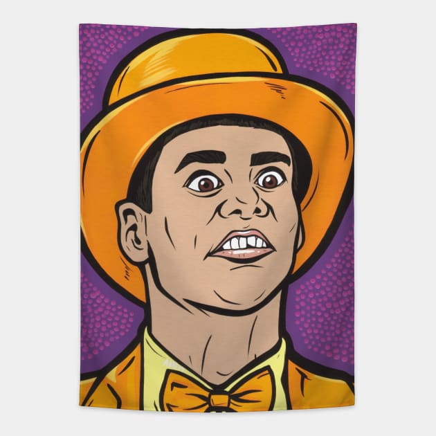 Lloyd Dumb and Dumber Tuexdo Tapestry by turddemon
