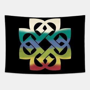 rainbow vintage symbol Tapestry