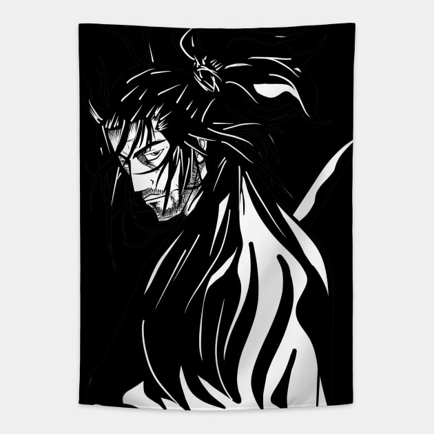 musashi miyamoto the legend and the blade Tapestry by jorge_lebeau