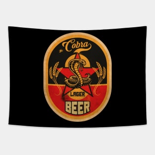 Cobra Lager Beer Tapestry