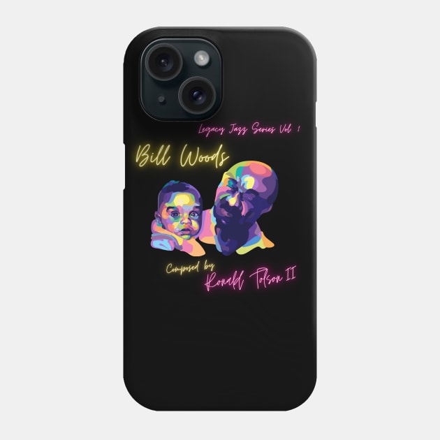 Legacy Jazz Series Cover Art - RJ Tolson Phone Case by RJ Tolson's Merch Store