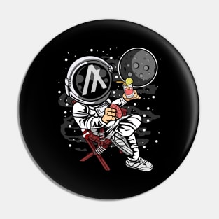 Retirement Plan Astronaut Algorand ALGO Coin To The Moon Crypto Token Cryptocurrency Blockchain Wallet Birthday Gift For Men Women Kids Pin