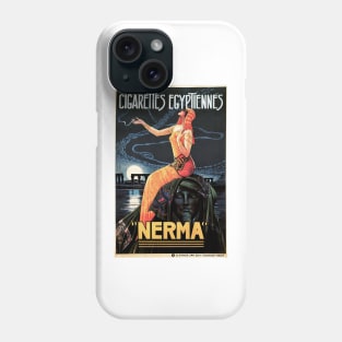 NERMA EYGPTIAN CIGARETTES Vintage Cigar Advertisement Phone Case