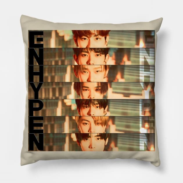 Enhypen45 Pillow by phillaj08