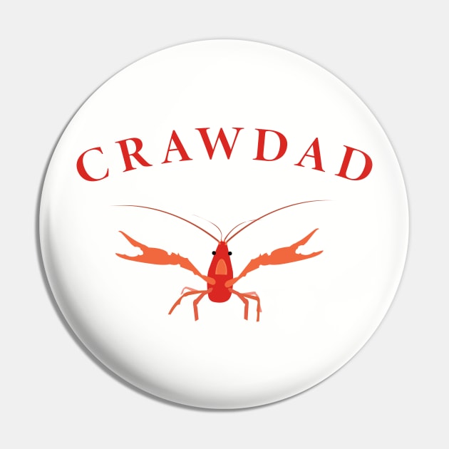 Crawdad Pin by The Salty Sailor