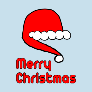 Merry Christmas Santa Cap 7 T-Shirt