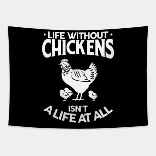 Chickens Tapestry