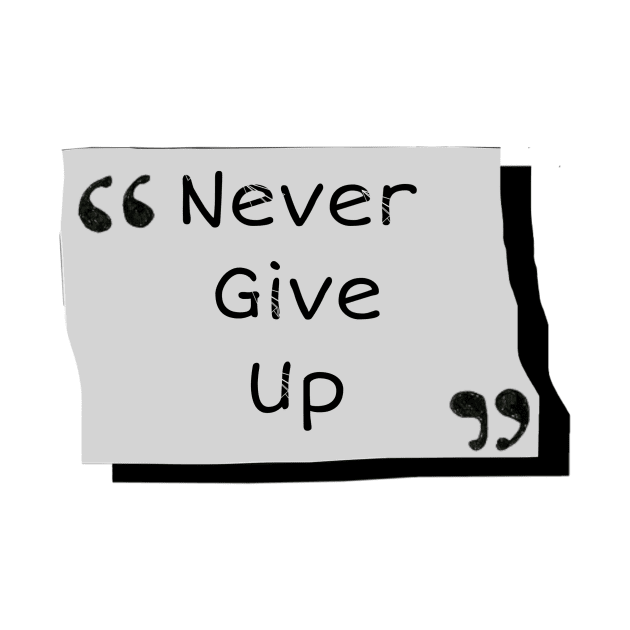 Never give up by Byreem