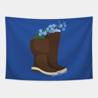 Forget Me Not Xtratuf Tapestry