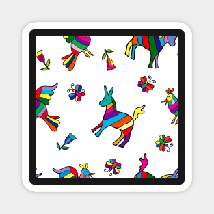 Rainbow Animals Magnet