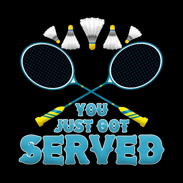 You Just Got Served Badminton Tournament Match by sumikoric