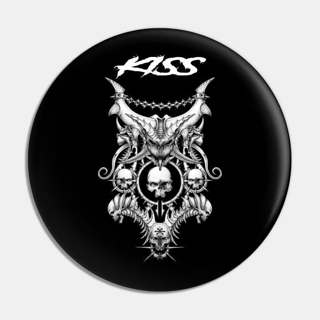 KISS BAND Pin by Angelic Cyberpunk