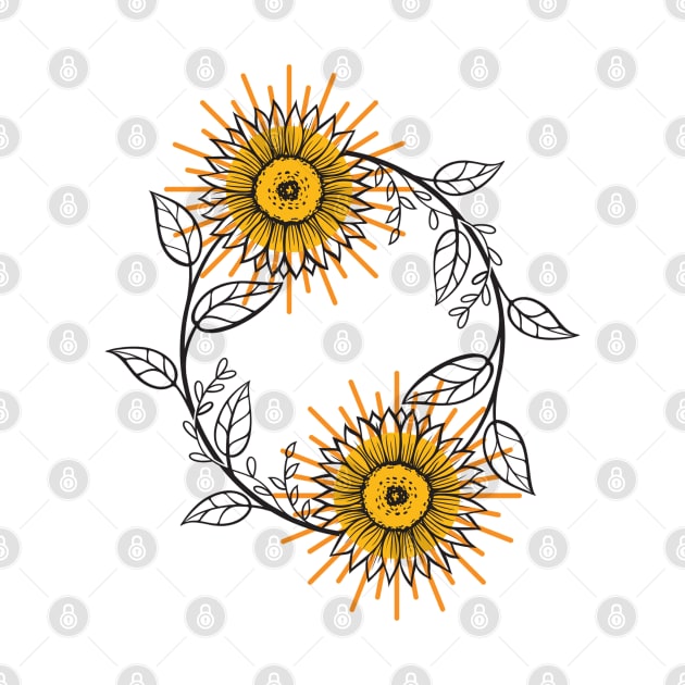 Little Aesthetic Sunflower by kamy1