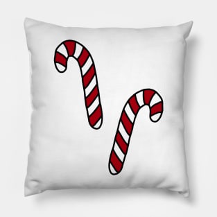 candy canes Pillow