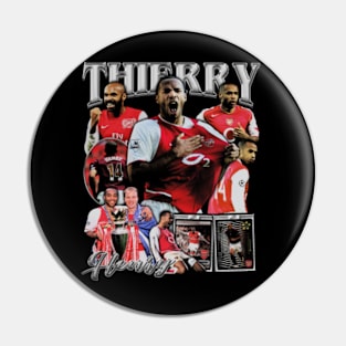 Thierry Henry Vintage Bootleg Pin