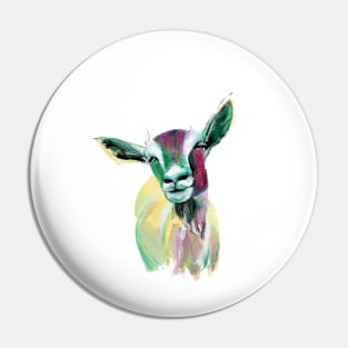 Dude the Goat Pin