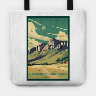 Guadalupe Mountains National Park Travel Poster Tote