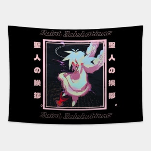 Saint Salutations Tapestry