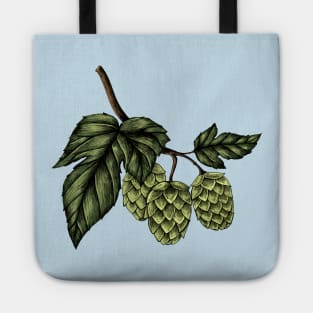 Hand Drawn Hops Tote