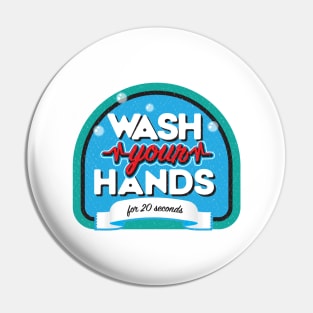 Wash you hands Pin