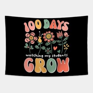 100 Day Watching My Students Grow 100 days of School Teacher Tapestry