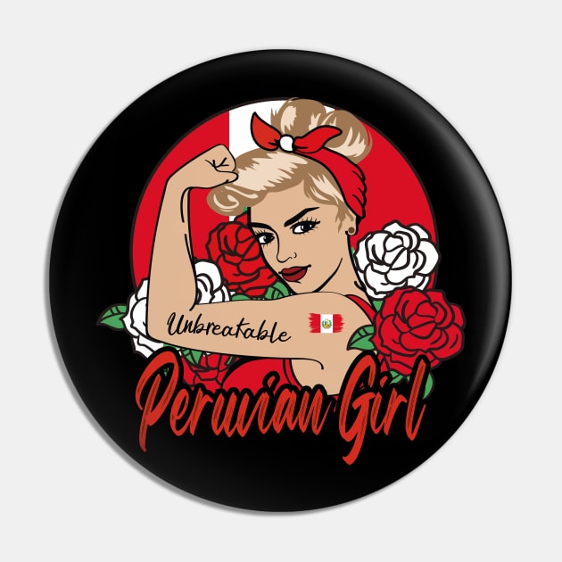 Peruvian Girl Pin by JayD World