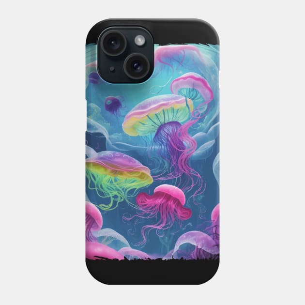 jellyfish Phone Case by godzilla