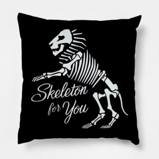 Lion skeleton for you Pillow