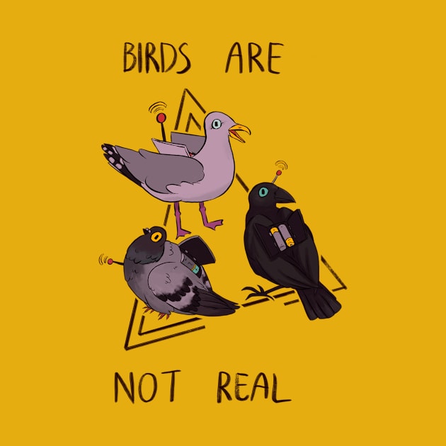 Birds are not real by Fullocoal