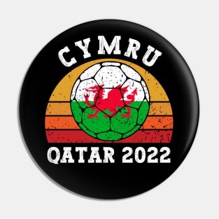 Cymru Football Pin