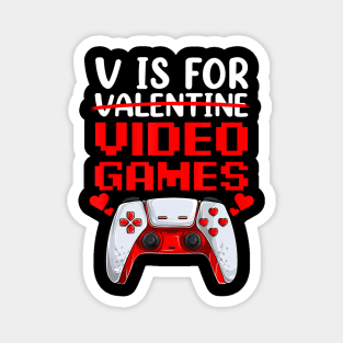 Gaming Apparel, Video Game Funny Shirt, Valentines Day Kids Magnet