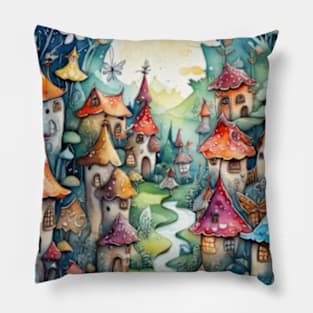 Fairytale gifts fairyland gift ideas magic caslte magic village gift ideas fairytale tee gift Pillow