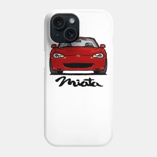 MX5 Miata NB1 Red Phone Case