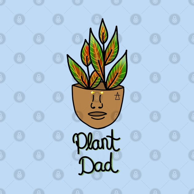 Tropical House Plant - Plant Dad by Tenpmcreations