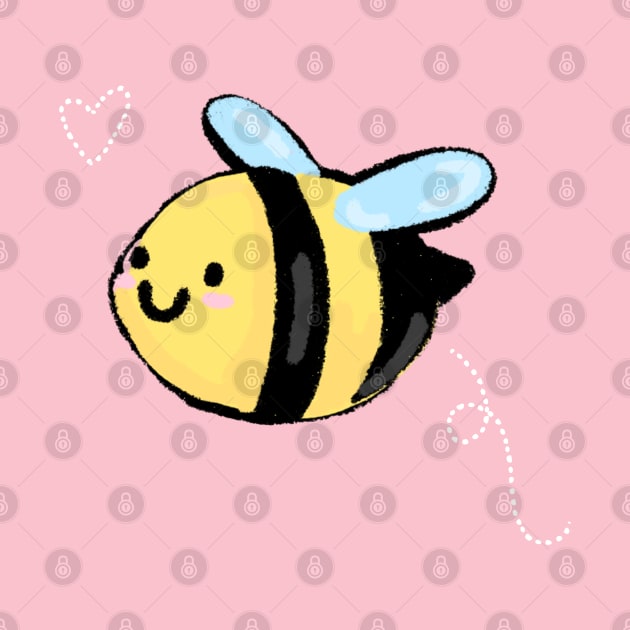 Bee Happy and Bee Positive by RoserinArt