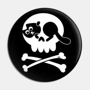 Cat Jolly Roger Pin