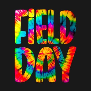 Field Day Tie Dye School Field Day Last Day Of School T-Shirt