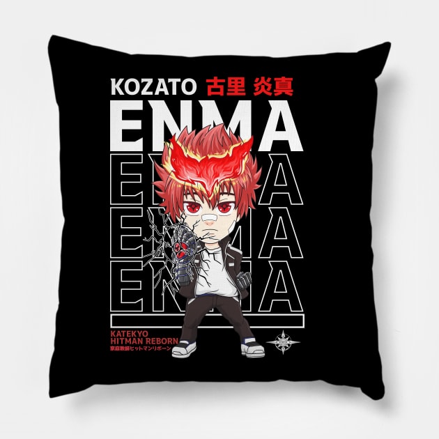 Simon Famiglia Tenth Boss Pillow by TeeTowArt