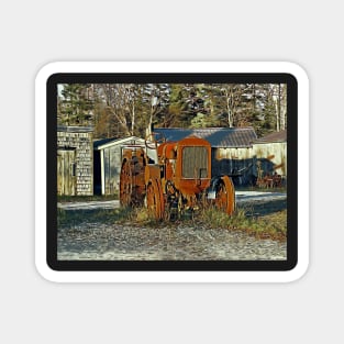 Tractor and Sheds No.5 Magnet