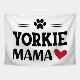 Yorkie Mama Tapestry