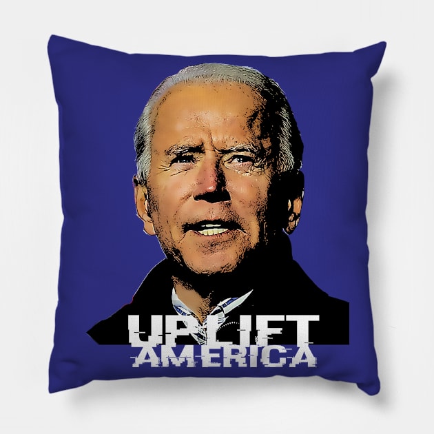 Uplift America Pillow by UnOfficialThreads