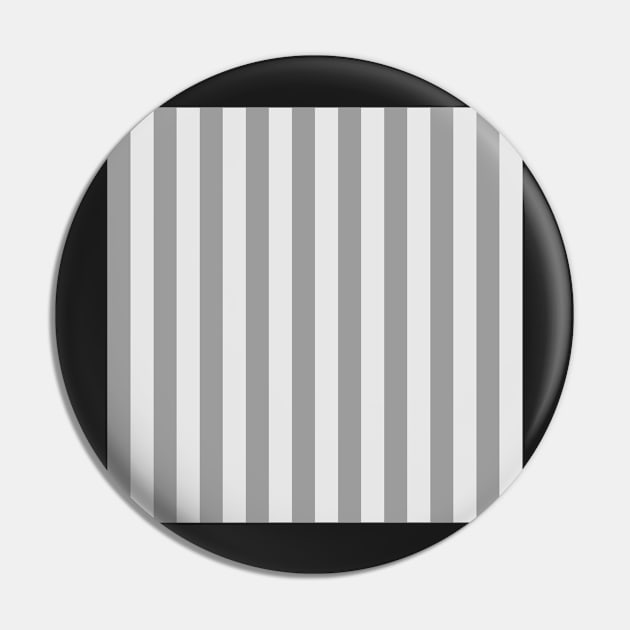 Soft Greys - Wide Stripes Pin by implexity