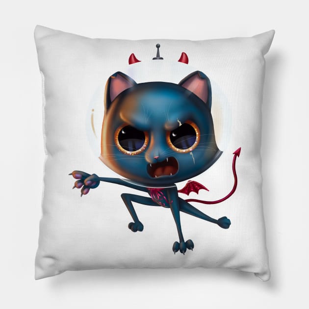 The devil Pillow by Mally