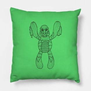 Sock lagoon monster Pillow